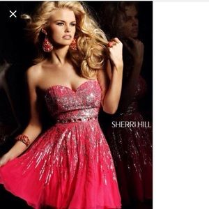 Sherri hill dress!